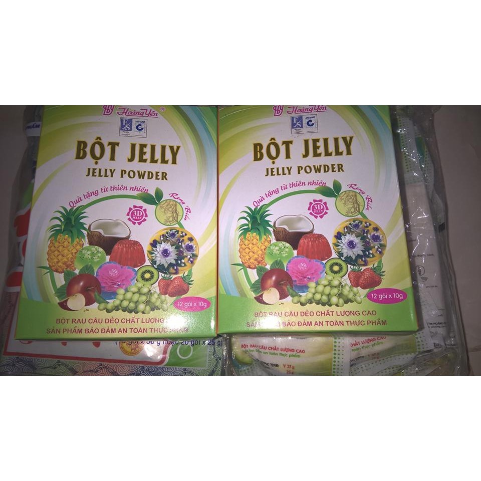 Bột rau câu giòn Agar Hoàng Yến 25g