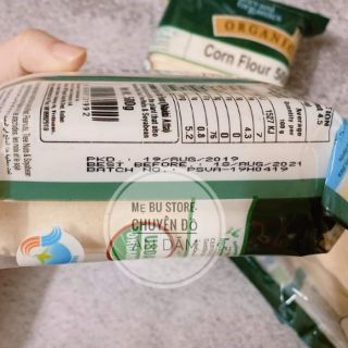 [Tách lẻ 100g ] Bột Bắp hữu cơ date 8/2021