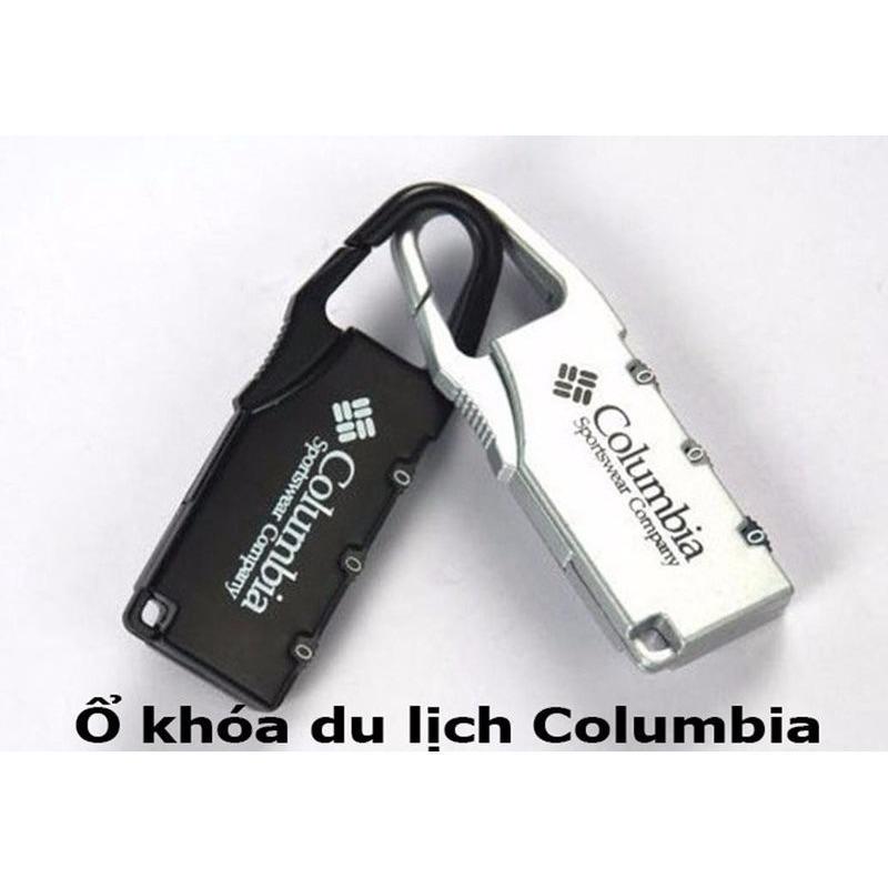 Ổ Khóa Mật Khẩu 3 Số Mini Du Lịch Columbia Tiện Dụng