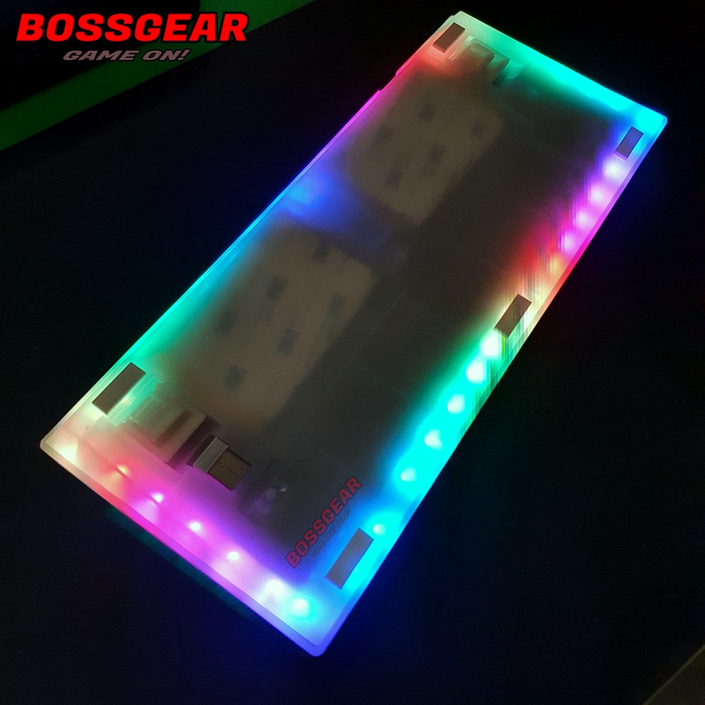 Kit Custom Bàn Phím Cơ K75V3 Có Núm Vặn LED RGB Full Viền Hot Swap 5 Pin