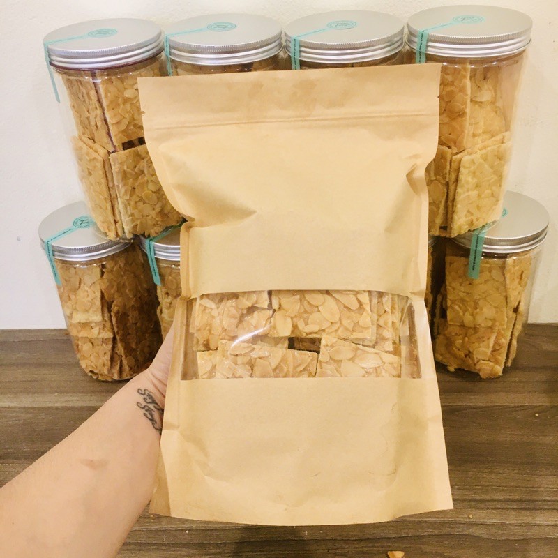 Bánh ngói hạnh nhân túi 500g | BigBuy360 - bigbuy360.vn