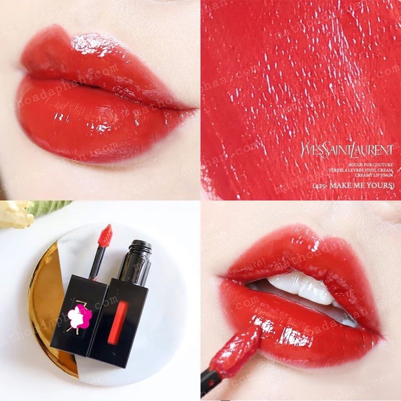 Son YSL Vinyl Cream Lip Stain, Son Kem YSL VINYL, YSL Velvet Cream Hàng Đủ Bill Bao Check | BigBuy360 - bigbuy360.vn