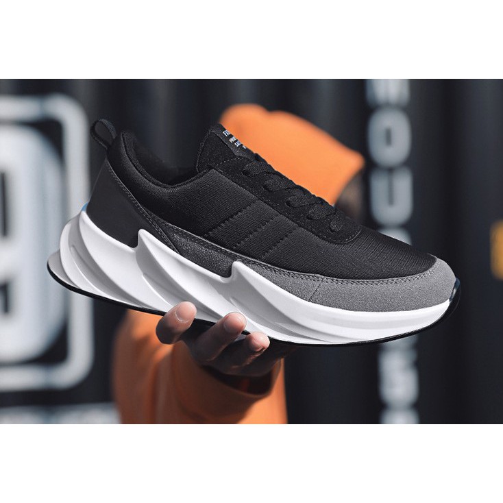 Giày Nam Sneaker G226 Giày Thể Thao Đế Viền Cao Su Eric Fashion