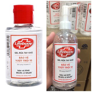 Gel rửa tay khô Lifebuoy, 100ml / 235ml
