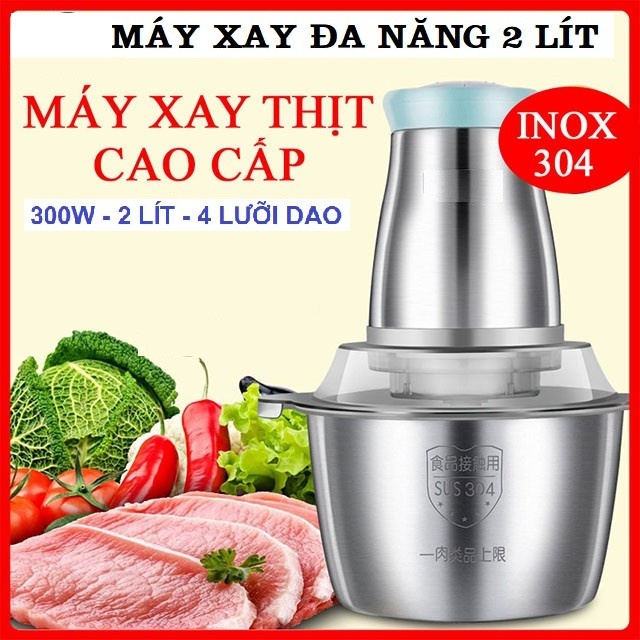 Máy Say Thịt Đa Năng dung tích - 2L Công Suất 250w cực mạnh