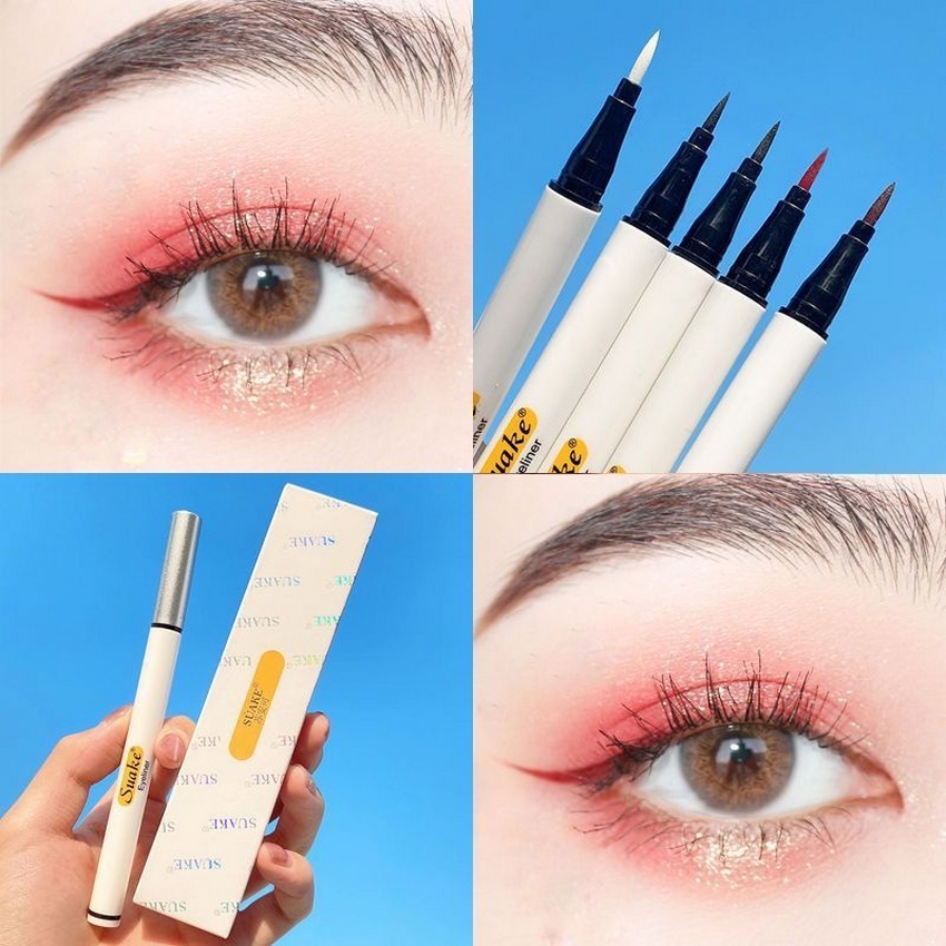Bút kẻ mắt Eyeliner dạng xoay tự động chống thấm nước lâu trôi nhanh khô không phai màu cao cấp NAVI