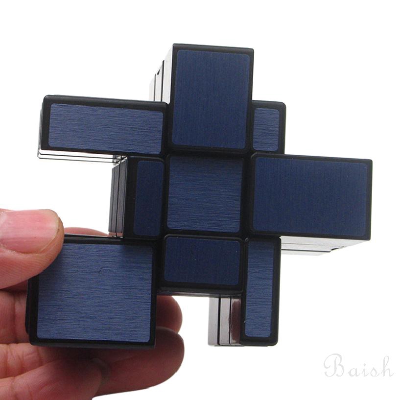 Qiyi Magic Mirror Square Rubik's Cube 3rd-order Deformation Brushed Alien Shaped Puzzle Play 368