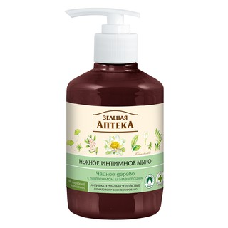 Dung dịch vệ sinh phụ nữ kháng khuẩn Cây Trà Zelenaya Apteka 370ml