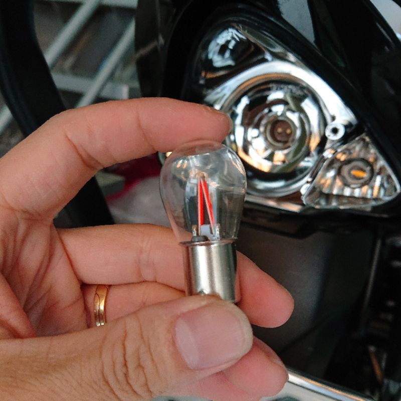 Led Cob đèn hậu 1157 sáng bền trắng và đỏ dành cho xe máy