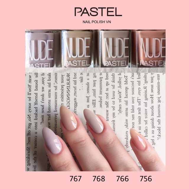 BST Sơn móng tay PASTEL Màu Nude Hồng “LOVE STORY”