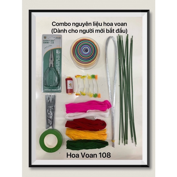 COMBO VẬT DỤNG CƠ BẢN-dành cho mới bắt đầu