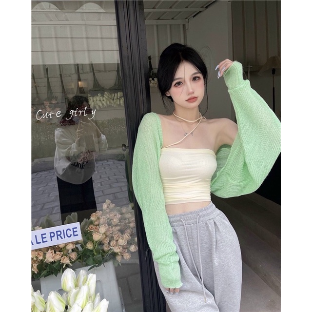 ÁO KHOÁC LEN MỎNG CHOÀNG