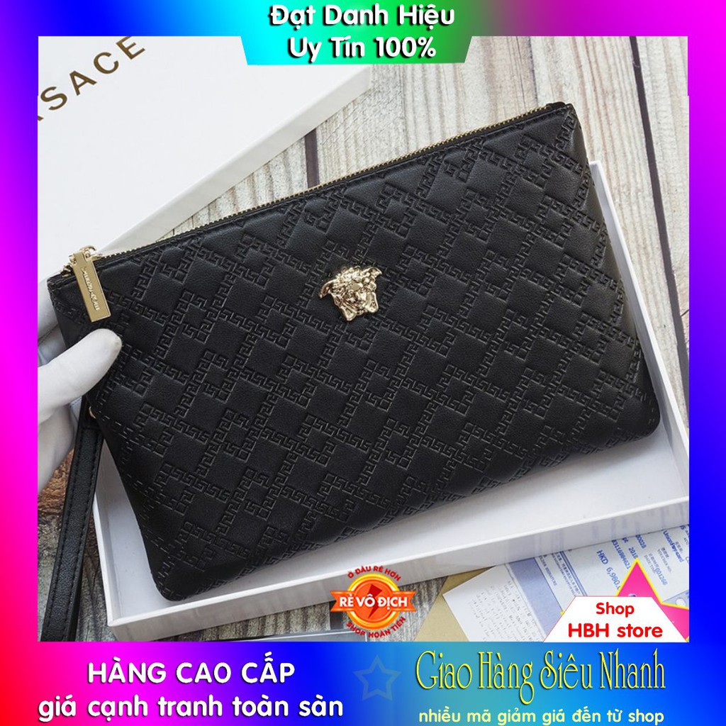 Ví Nam Cầm Tay ❤️FREESHIP❤️ Giảm 20k khi Nhập Mã [MCC 20k ] Clutch Nam Cao Cấp Tạo Style