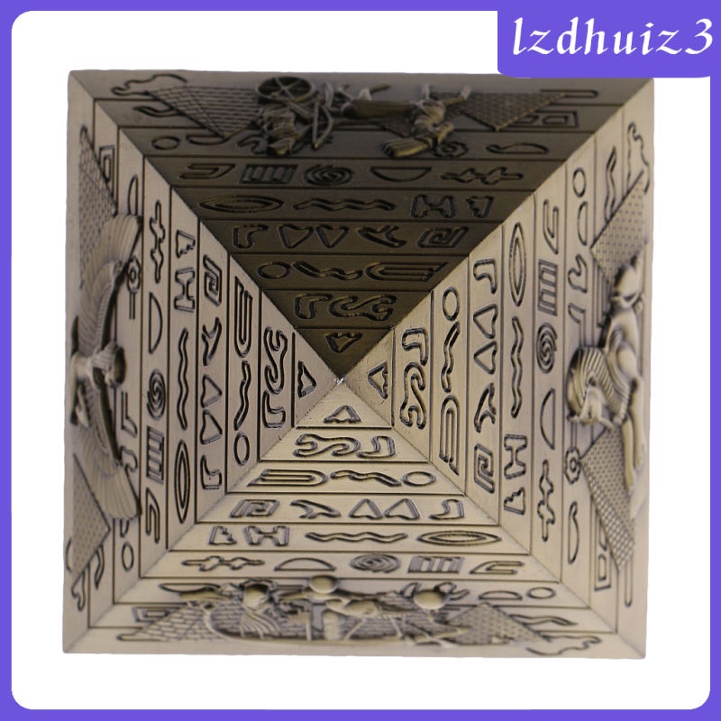 Mô hình kim tự tháp Ai Cập bằng kim loại dùng trang trí bàn làm việc