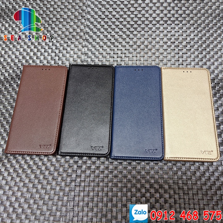 Bao da Samsung M51 Dạng ví, Nắp gập-Ốp lưng 2 mặt có thiết kế ví cà thẻ, ngăn lớn để tien mặt - Kính full màn 9D