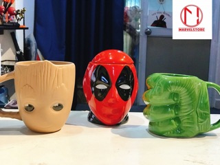 Cốc sứ hulk người khổng lồ xanh Marvel