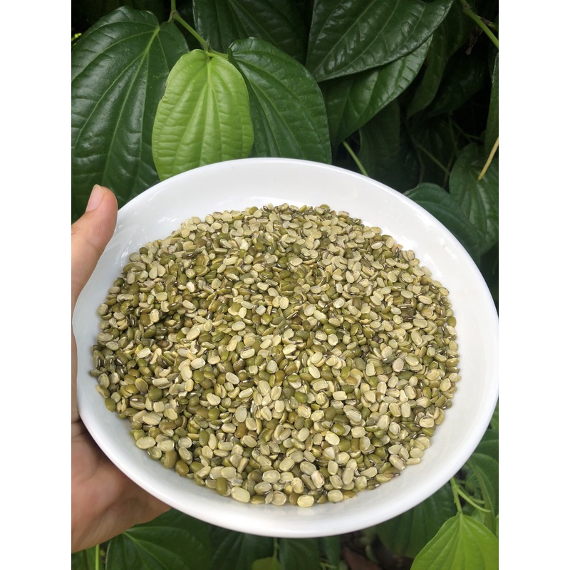 Đậu Xanh cà còn vỏ 500g