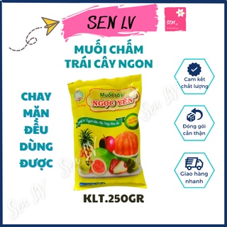 Muối Sấy Ngọc Yến 250g Muối Chấm Trái Cây Ngon