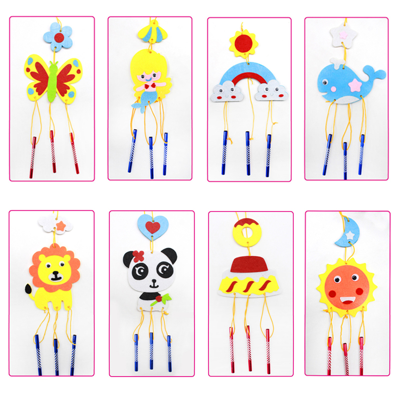 Set 8 chuông gió handmade trang trí tự làm