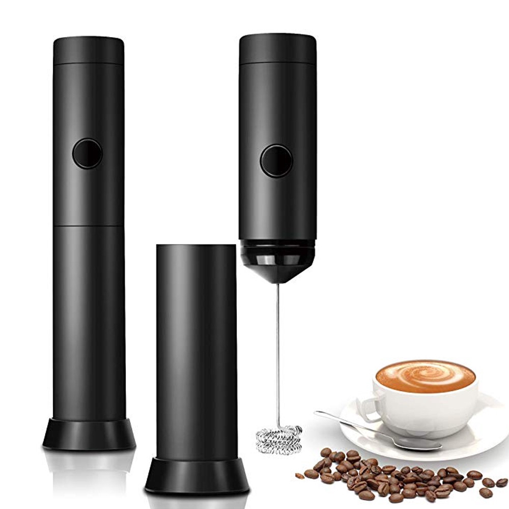 Máy đánh sữa tạo bọt cafe AHAHOME có giá đỡ bằng thép không gỉ đa năng dễ sử dụng MDS01