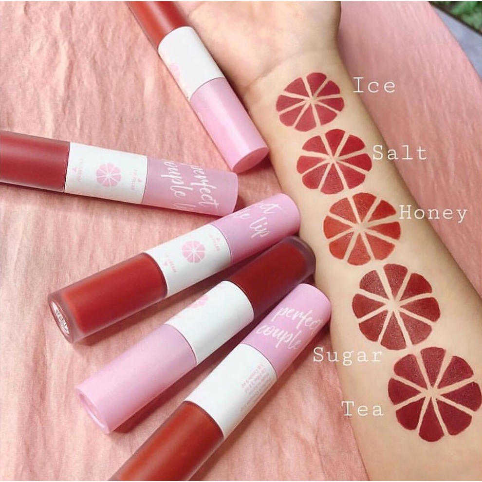 Son kem lì 2 đầu Lemonade Perfect Couple Lip 7.5g - Khongcoson