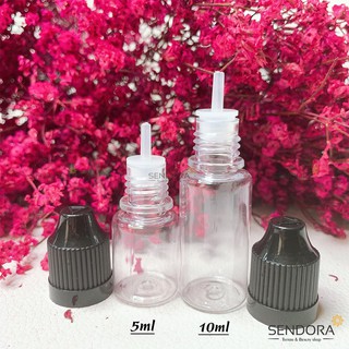 Chai chiết nhựa cao cấp đựng mực xăm (5 Chai)