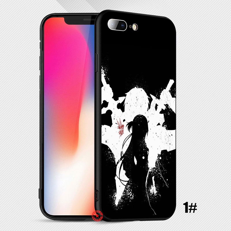 Ốp điện thoại silicon dẻo họa tiết hoạt hình Sword Art Online Kirito cho IPHONE 5 5S 6 6S 7 8 Plus X XR XS Max UF9