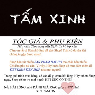 Sét 3 dải Kẹp Tóc Giả Kẹp thẳng cao cấp làm dày tóc, tự nhiên mềm đẹp