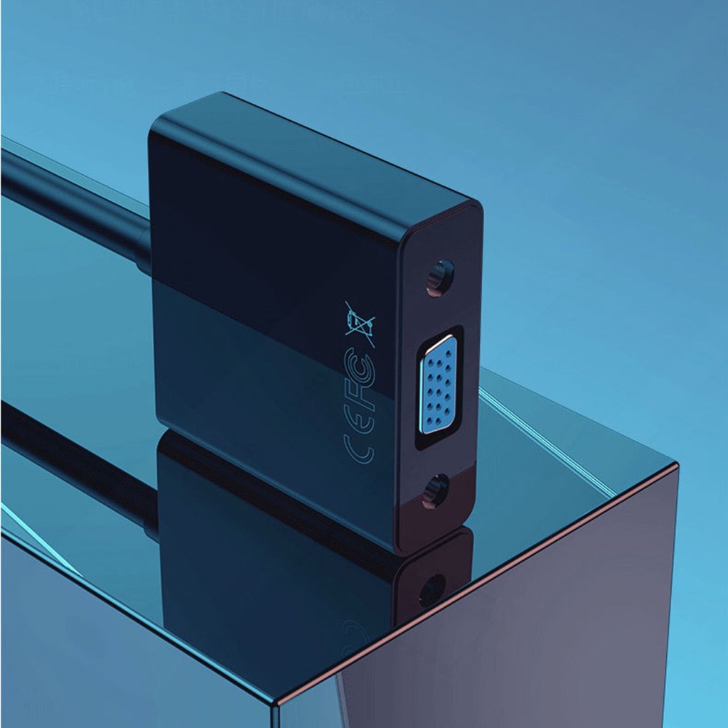 Cáp chuyển đổi HDMI sang VGA đầu ra VGA kỹ thuật số sang Analog 1080P PC DVD TV
