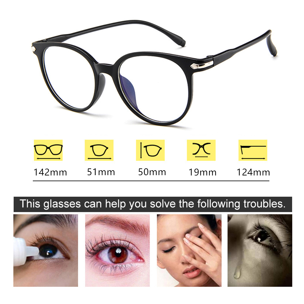 Kính nhựa bảo vệ mắt gọng kính trong suốt siêu nhẹ tiện dụng chất lượng cao