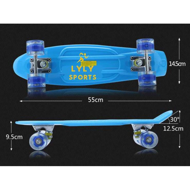 Ván Trượt Trẻ Em /ván Trượt Thể Thao /ván Trượt Thử Thách Cho Bé CRUISER BOARD-QUYENSPORTS