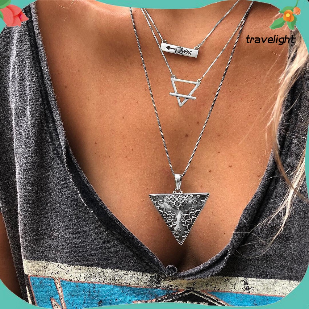 Vòng cổ Nhiều Lớp Phong Cách Boho Cho Nữ