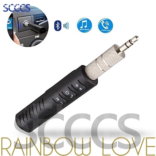 Bộ thu âm thanh AUX Bluetooth / Tai nghe / Di động / Bộ điều hợp / Nhạc âm thanh nổi trên xe hơi / 3.5Mm