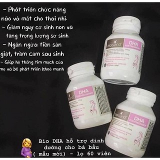 DHA CHO BÀ BẦU ÚC - BIOISLAND DHA FOR PREGNANCY