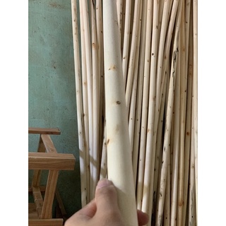 Thanh gỗ tròn 3cm, DECOR gỗ tự nhiên / đường kính 3cm