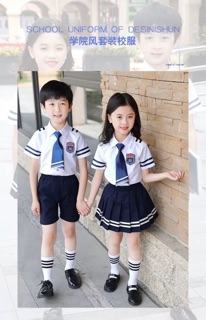 Set áo trắng học sinh cho bé