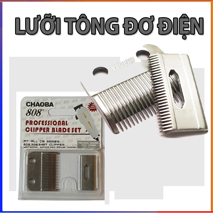 Lưỡi tông dơ Chaoba - Bộ lưỡi kép tông đơ Chaoba cho các dòng tông đơ điện có bản lưỡi 4,5 đến 4,7cm