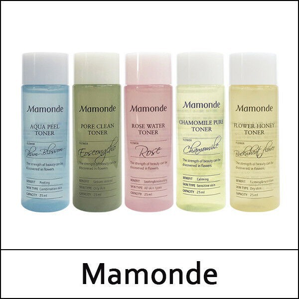 Nước Hoa Hồng Mamonde Flower Toner Trial Kit (5 items) | BigBuy360 - bigbuy360.vn