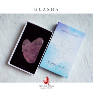 Đá Guasha massage mặt Cao Cấp Full BOX