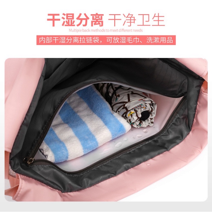 Balo Du Lịch Chống Nước🍒FREESHIP🍒Túi Du Lịch Đựng Đồ Cá Nhân Sức Chưa Lớn Chống Thấm Nước Cao Cấp,Chất Liệu Vải Thô