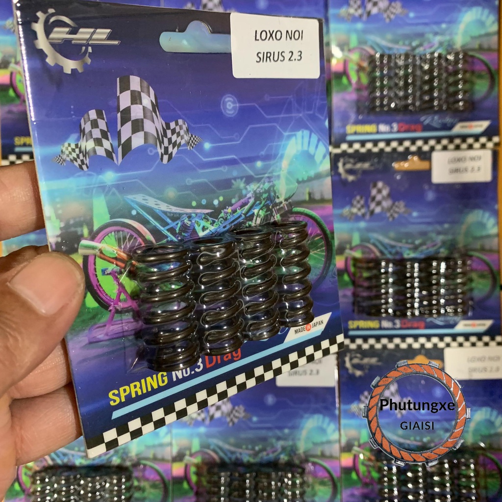 Lò xo nồi CKHL SIRIUS 2.0ly / 2.3ly / 2.3ly R đủ size thép nhật