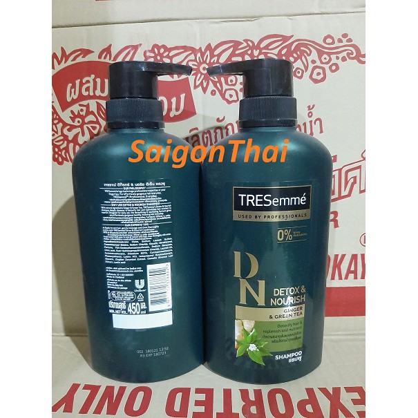 Dầu gội đầu và dầu xã Tresemme Thái Lan 450ml