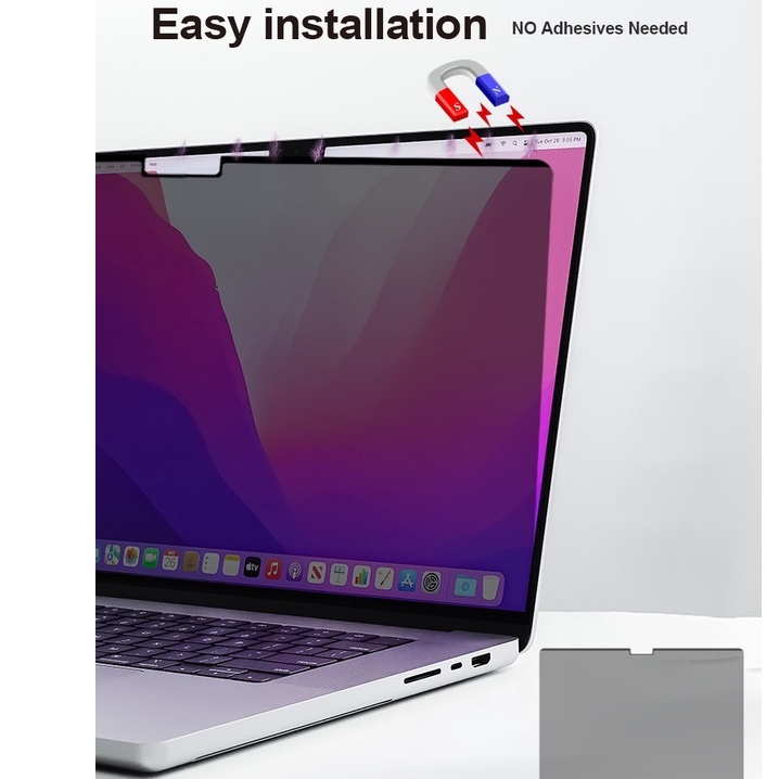 Dán chống nhìn trộm macbook JRC bảo vệ riêng tư laptop pro air m1 m2