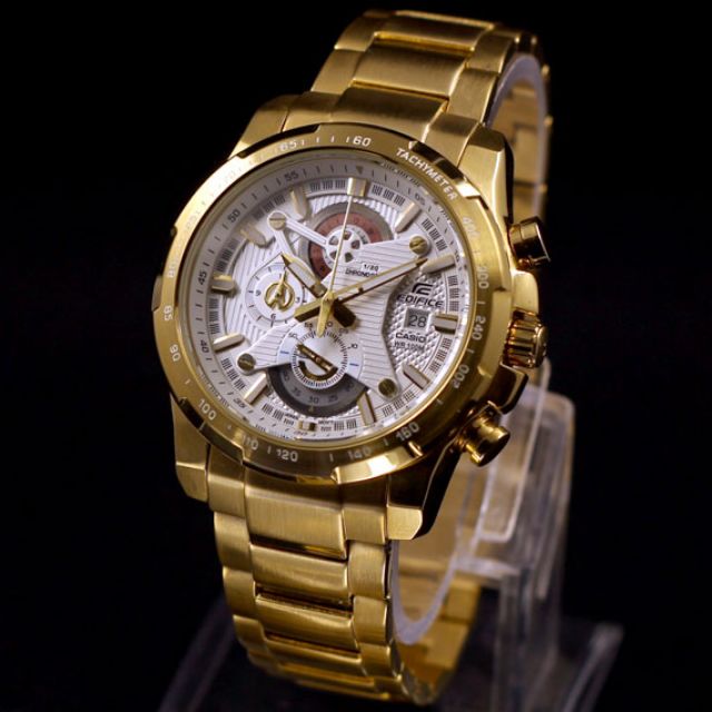 Đồng hồ nam casio full vàng