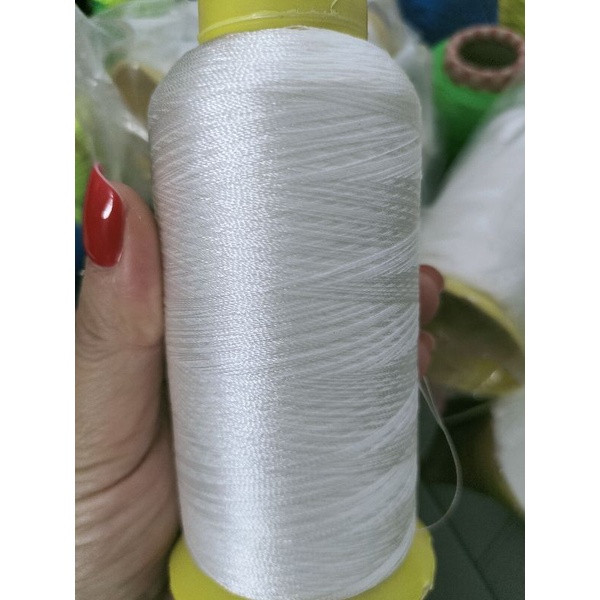 Cuộn chỉ dù ni lông làm dây xâu hạt châu, hạt ngọc, xâu chuỗi làm vòng handmade