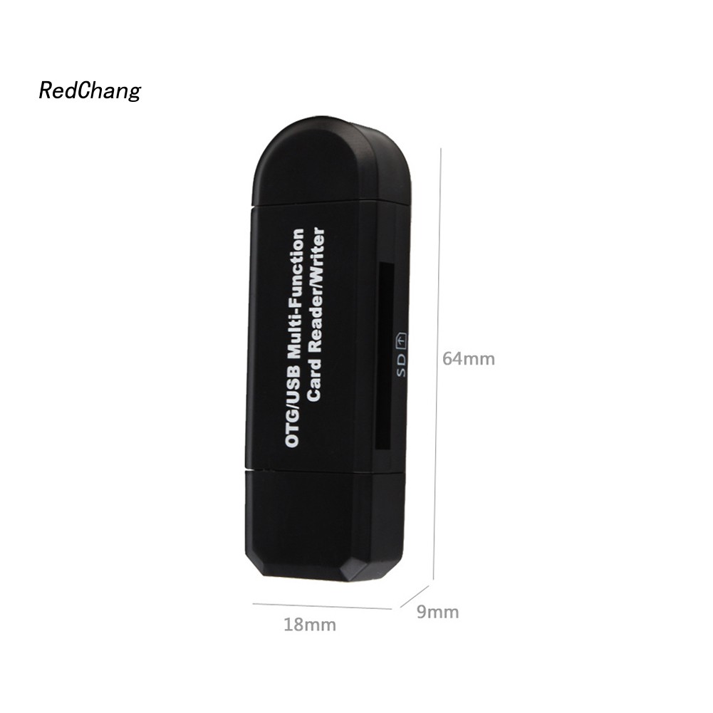 Đầu Đọc Thẻ Nhớ Micro Usb Sd Tf Otg Cho Điện Thoại / Laptop