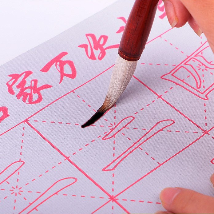 Vải ma thuật bay màu luyện viết thư pháp - vải bay màu