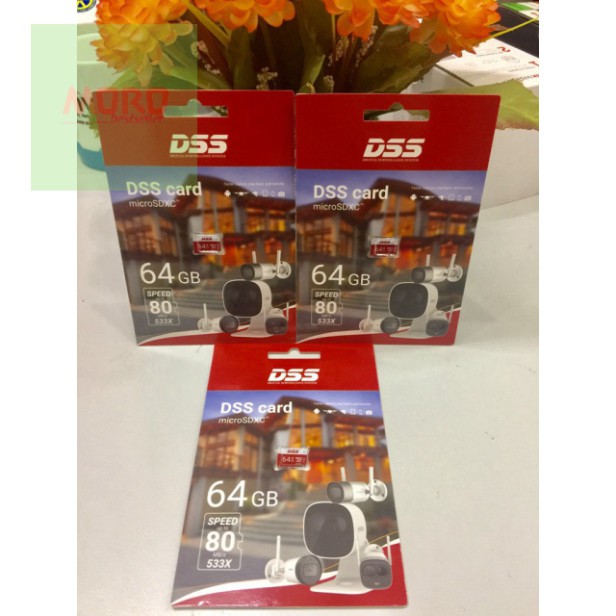 Thẻ Nhớ Camera Máy Ảnh 64G Dahua DSS Class 10 Micro SD