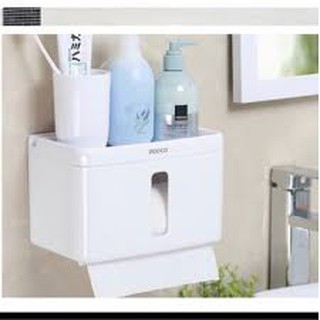 Hộp đựng giấy vệ sinh kiểu dáng sang trọng ecoco 1612