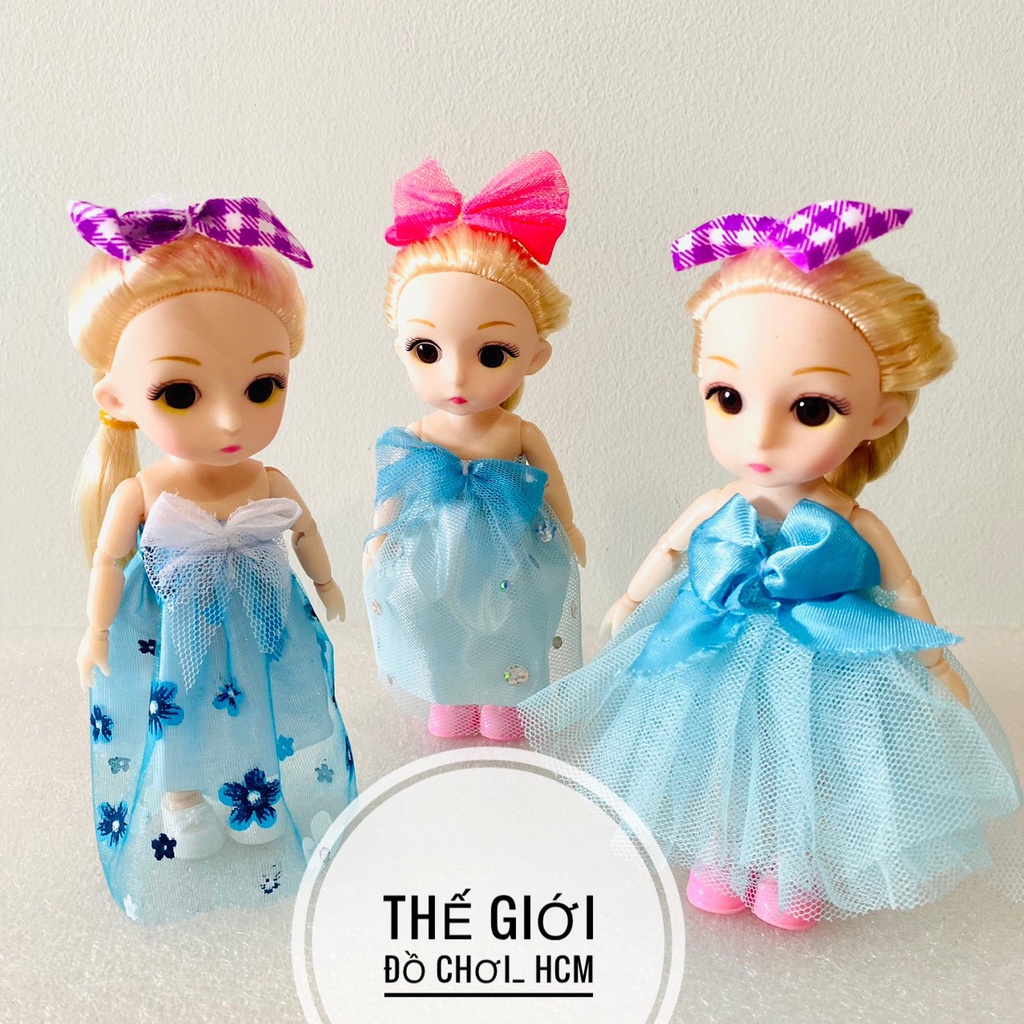 [ĐẸP- CHẤT LƯỢNG] Đồ chơi trẻ em búp bê công chúa Elsa mini dành cho bé gái thích hoạt hình Elsa và Anna, Disney Frozen